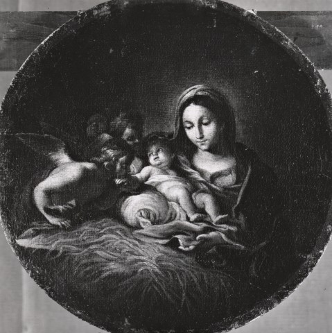 Hobbs, Sherley — Madonna & Child with three angels. North Italian, 16th century — insieme